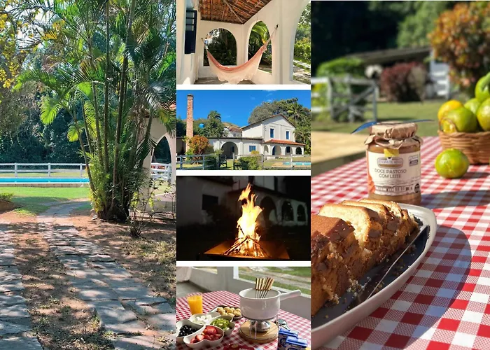 Casarao Miguel Pereira - Refugio Na Natureza Com Lareira Externa, Piscina, Fondue E Amplo Jardim - 12 Min Do Parque Terra Dos Dinos